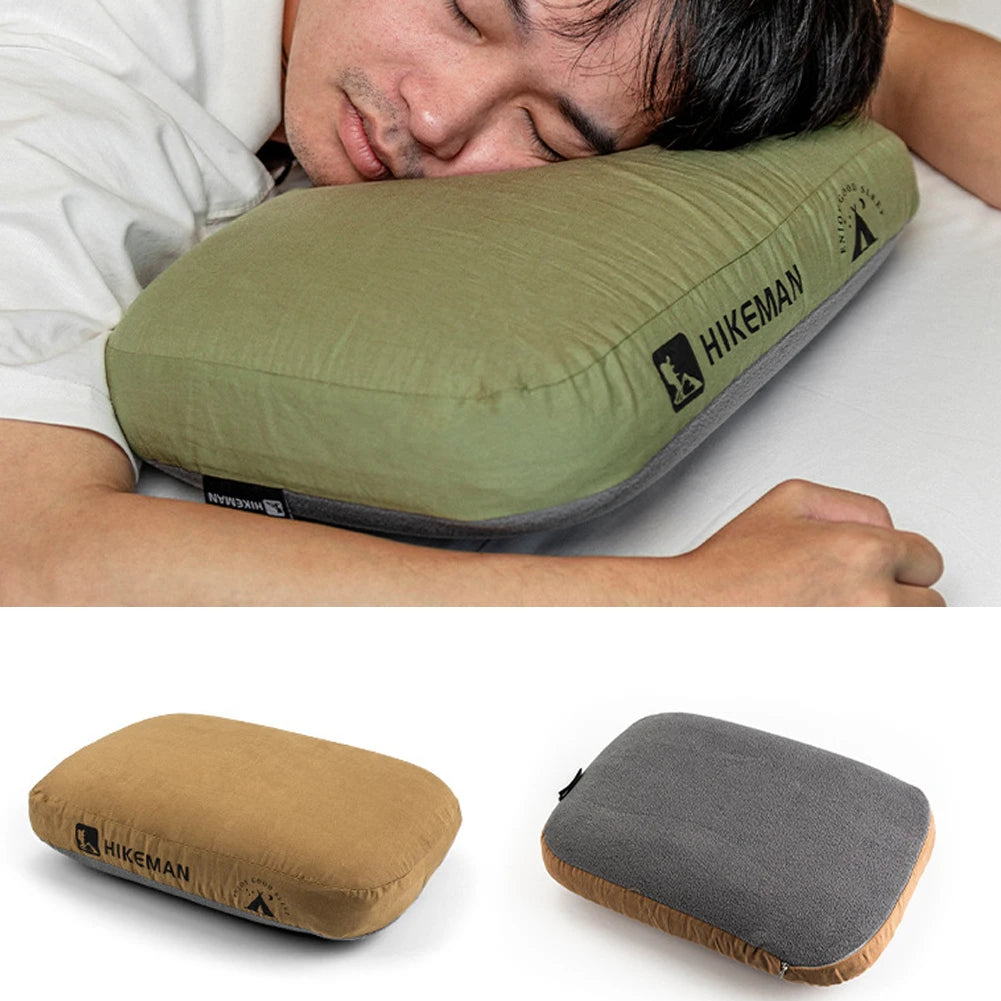 Soft Slow Rebound Memory Foam Pillow Outdoor Camping Traveling Cervical Pillow Portable Noonbreak Pillow Neck Support Pillow