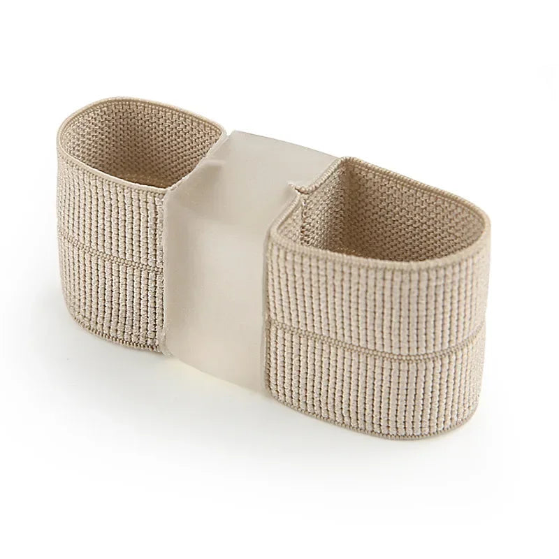 1/2Pc Two Toe Separator Hallux Valgus Bunion Corrector Orthotics Feet Bone Thumb Adjuster Correction Pedicure Feet Straightener