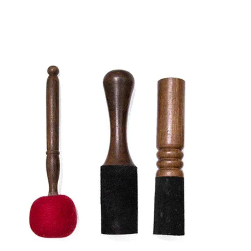 Yoga Singing Bowl Leather Stick Wool Felt Hammer Hammered Chakra Meditation Tibetan Bowl Leather Mallet Home Decor