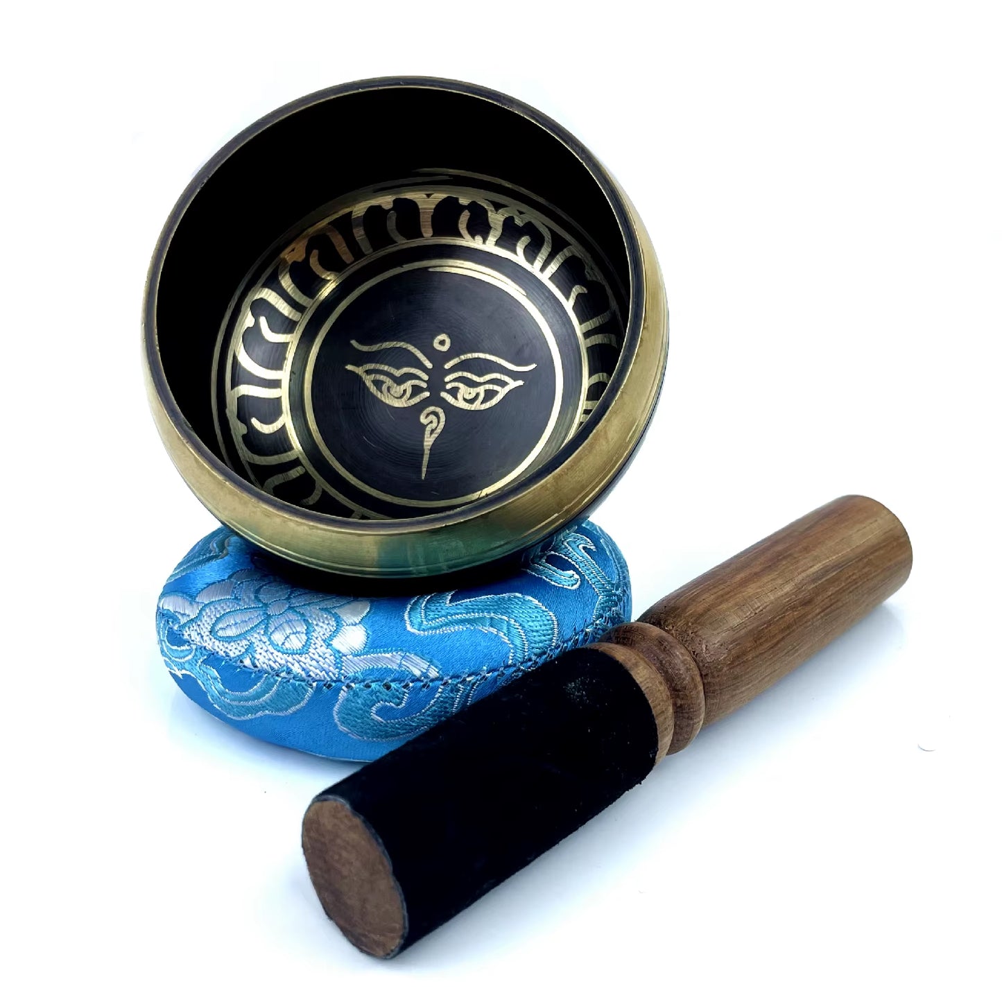 Mini Singing Bowl Nepal Handmade Tibetan Buddha Thumb Sound Bowl Music Meditation Yoga Religious Supplies Stress Relief